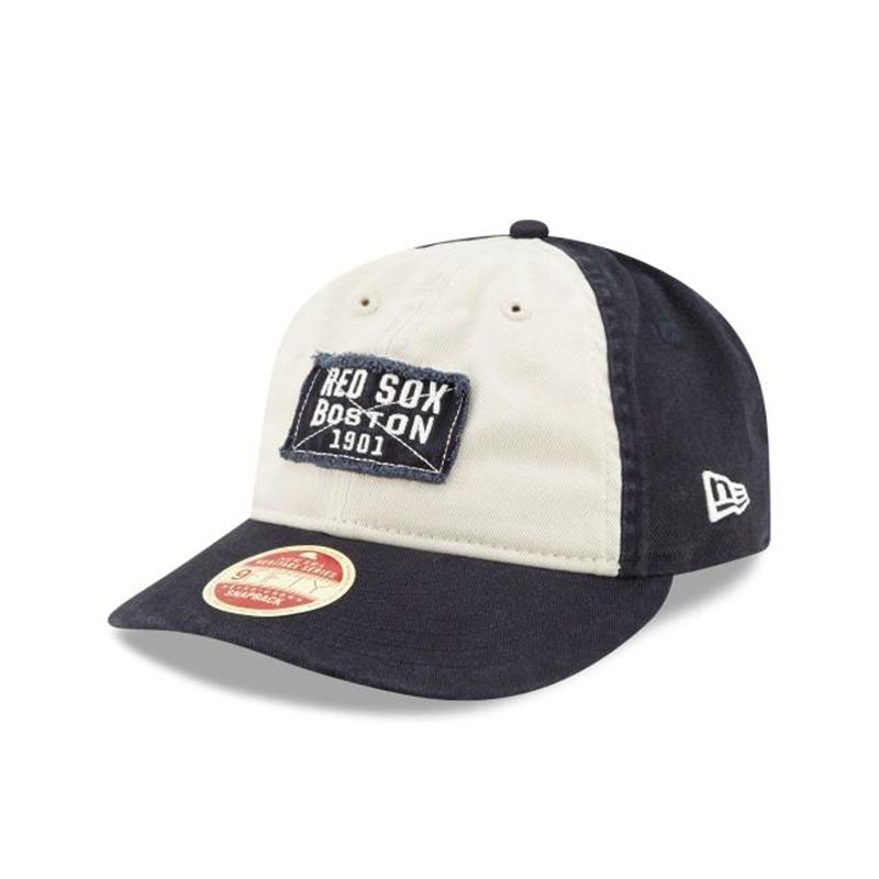 MLB Boston Red Sox Heritage Retro Crown 9Fifty Snapback (YWF7117) - Brown New Era Caps